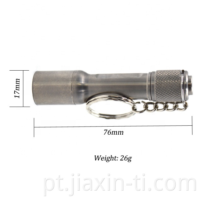 titanium flashlight